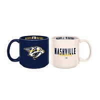 Nashville Predators 2-Pack 15oz Stackable Mug Set