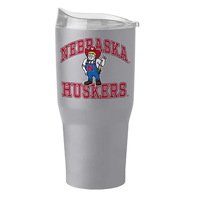 Nebraska Huskers 30oz Stone Powder Coat Tumbler