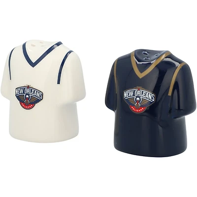 New Orleans Pelicans Jersey Salt  Pepper Shaker Set