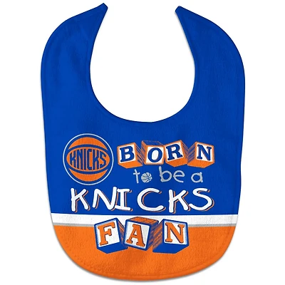 Newborn Infant WinCraft New York Knicks Born To Be All Pro Baby Bib