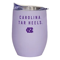 North Carolina Tar Heels 16oz Lavender Soft Touch Curved Tumbler