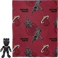 Northwest x Disney Miami Heat Panther Hugger Pillow  Throw Blanket Set