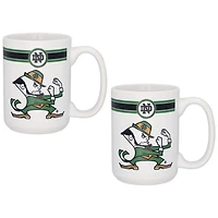 Notre Dame Fighting Irish 15oz Classic Coffee Mug Two-Pack