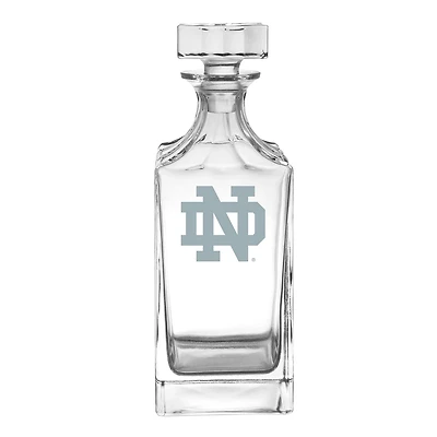 Notre Dame Fighting Irish Etched Decanter