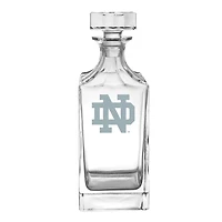 Notre Dame Fighting Irish Etched Decanter