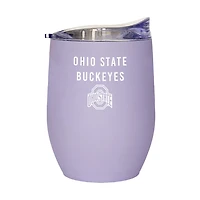 Ohio State Buckeyes 16oz Lavender Soft Touch Curved Tumbler