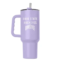 Ohio State Buckeyes 40oz Lavender Soft Touch Tumbler