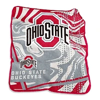 Ohio State Buckeyes 50" x 60" Swirl Raschel Throw Blanket