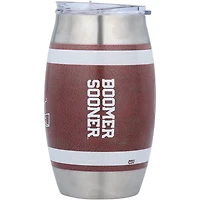 Oklahoma Sooners 15oz Football Tumbler