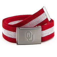 Oklahoma Sooners Fabric Belt