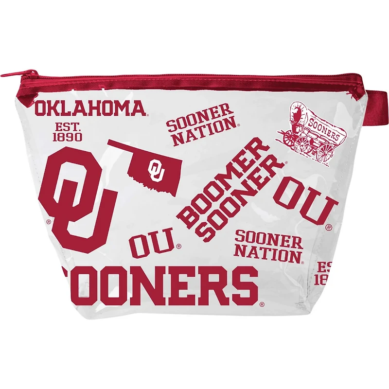 Oklahoma Sooners Medley Cosmetic Purse Pouch