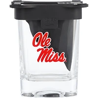 Ole Miss Rebels 10oz Ice Wedge Glass