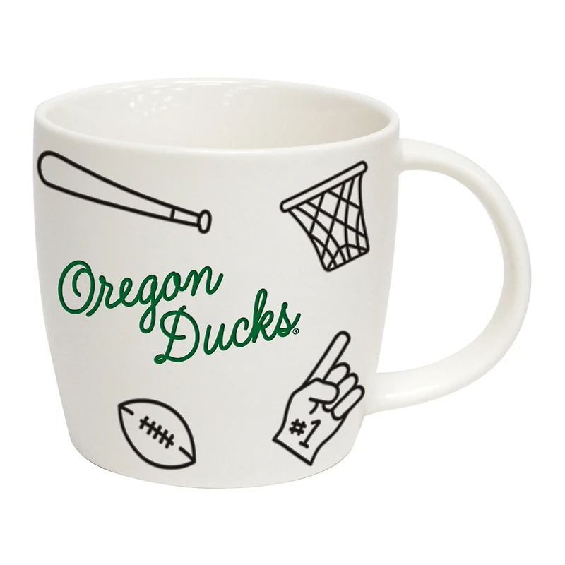 Oregon Ducks 18oz Playmaker Mug