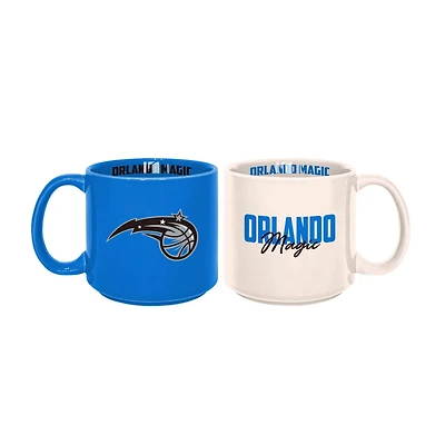 Orlando Magic 2-Pack 15oz Stackable Mug Set