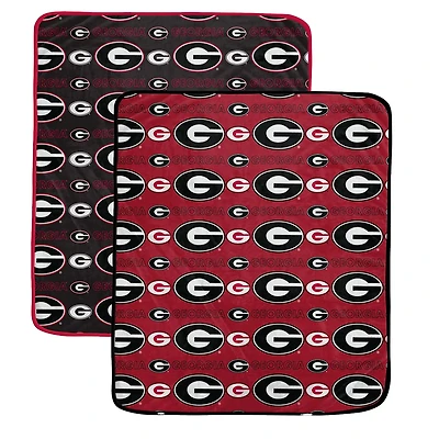 Pegasus Georgia Bulldogs 60 x 70 Home Away Two-Piece Blanket Set