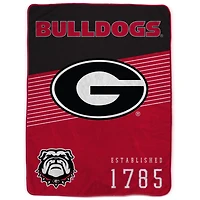 Pegasus Georgia Bulldogs 60 x 80 Helmet Stripes Blanket