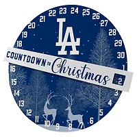 Pegasus Los Angeles Dodgers Countdown to Christmas Wall Sign