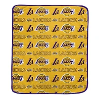 Pegasus Los Angeles Lakers 60 x 70 Home  Away Two-Piece Blanket Set