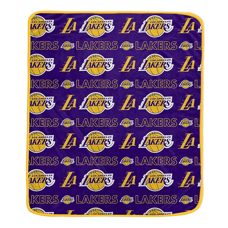 Pegasus Los Angeles Lakers 60 x 70 Home  Away Two-Piece Blanket Set