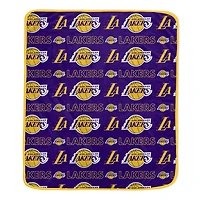 Pegasus Los Angeles Lakers 60 x 70 Home  Away Two-Piece Blanket Set