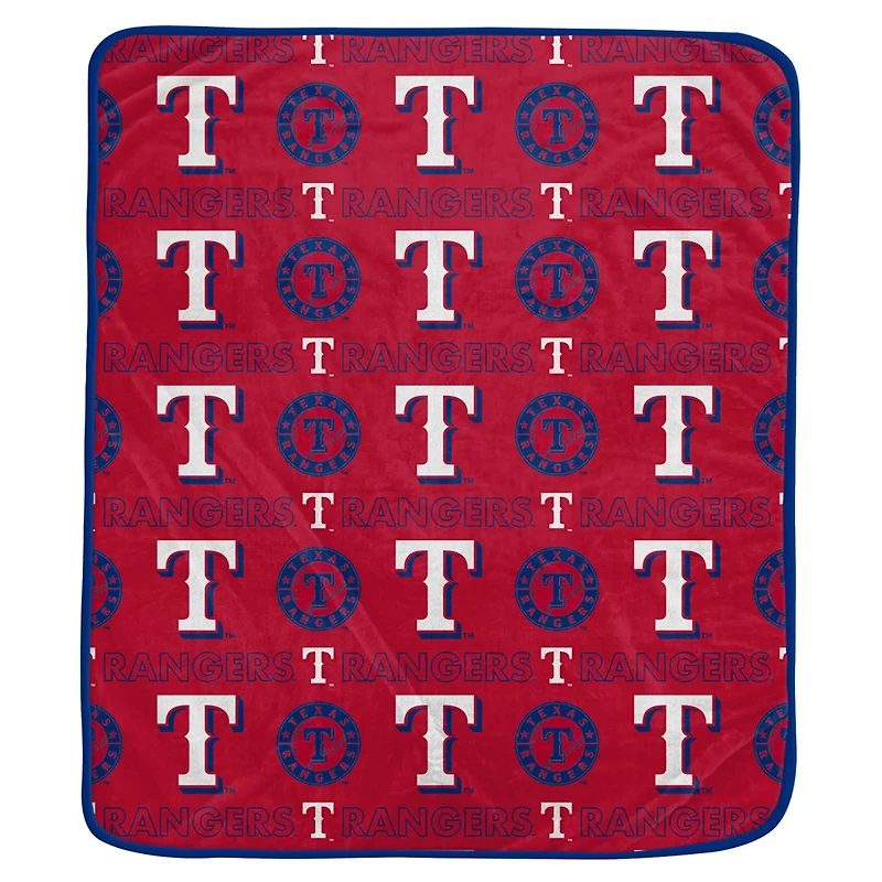 Pegasus Texas Rangers 60 x 70 Home  Away Two-Piece Blanket Set
