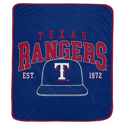 Pegasus Texas Rangers Vintage Arch Ultra Soft 50" x 60" Blanket