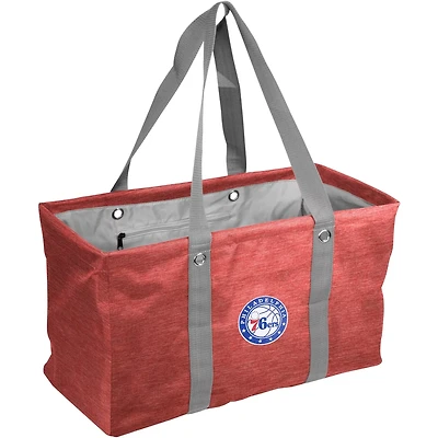 Philadelphia 76ers Crosshatch Picnic Caddy Tote Bag