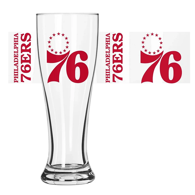 Philadelphia 76ers Team 16oz Gameday Pilsner Glass
