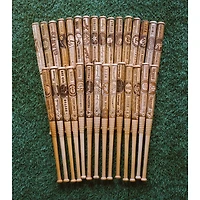 Pillbox Bat Company Cincinnati Reds Team Mini Mural Bat