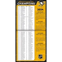 Pittsburgh Penguins 2024-2025 12 x 12 Team Wall Calendar