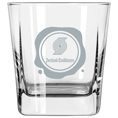 Portland Trail Blazers 14oz Frost Stamp Old Fashioned Glass