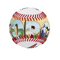 Rawlings Braves Postcard Baseball