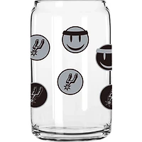 San Antonio Spurs 16oz Smiley Can Glass