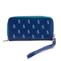 Seattle Mariners Zip-Around Wristlet Wallet