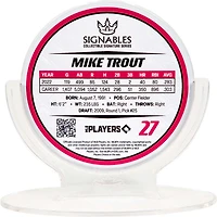 Signables Mike Trout Los Angeles Angels Signature Series Collectible