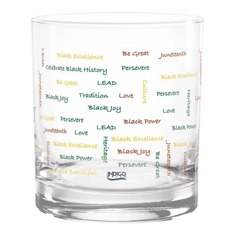 Southern University Jaguars 14oz History Month Rocks Glass