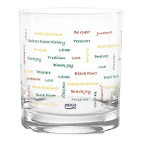 Southern University Jaguars 14oz History Month Rocks Glass