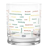 Spelman College Jaguars 14oz History Month Rocks Glass