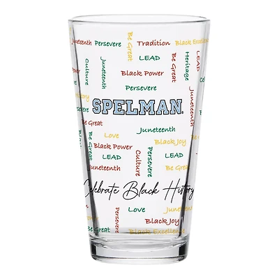 Spelman College Jaguars 16oz Pint Glass