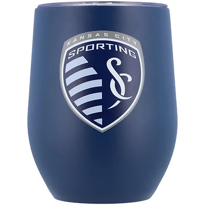 Sporting Kansas City 12oz Matte Stainless Steel Stemless Tumbler