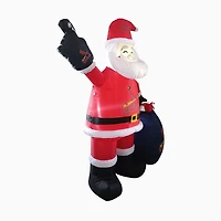 St Louis Cardinals 7' Inflatable Santa