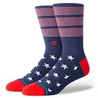 Stance MLB Bars USA Crew Socks