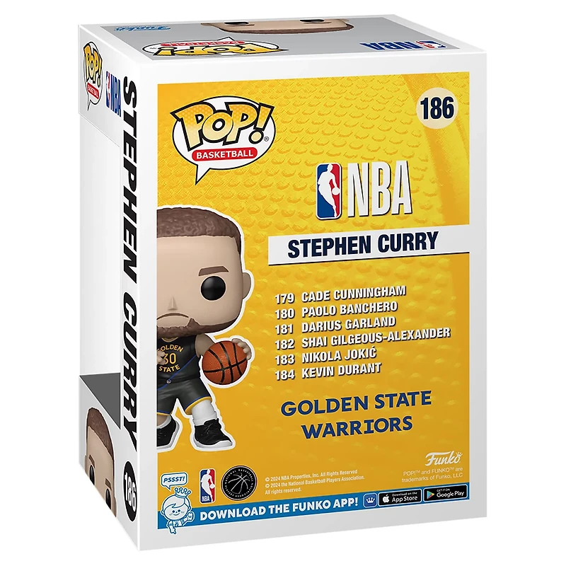 Stephen Curry Golden State Warriors Fanatics Exclusive Statement Funko Pop Vinyl Figure