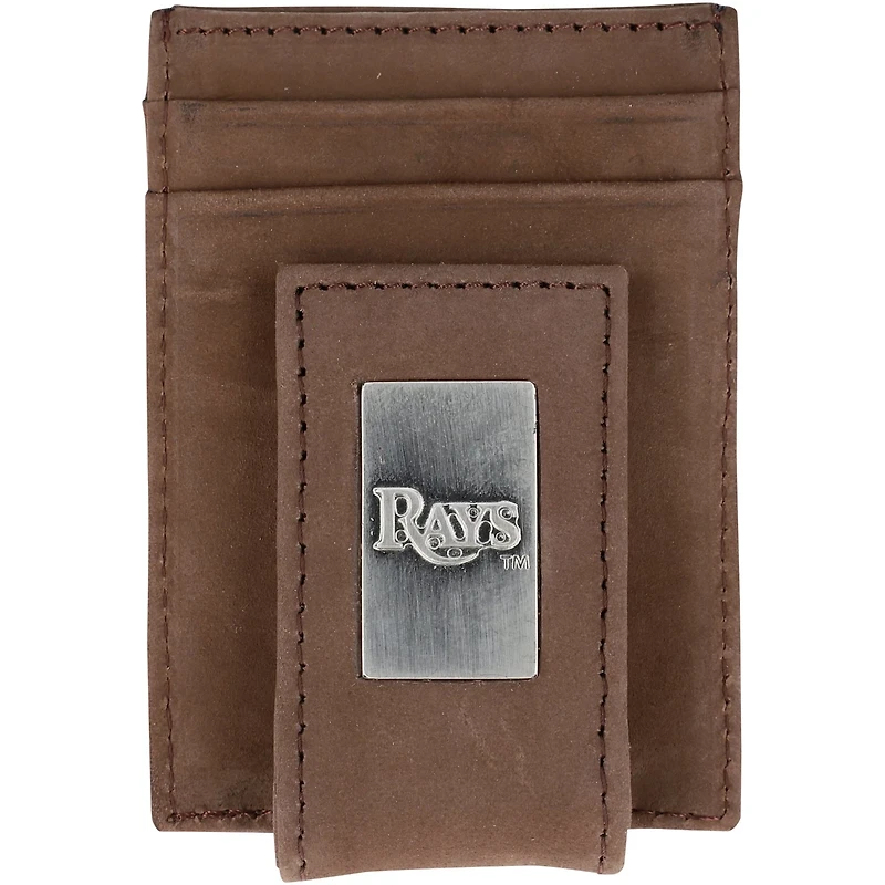 Tampa Bay Rays Leather Front Pocket Wallet
