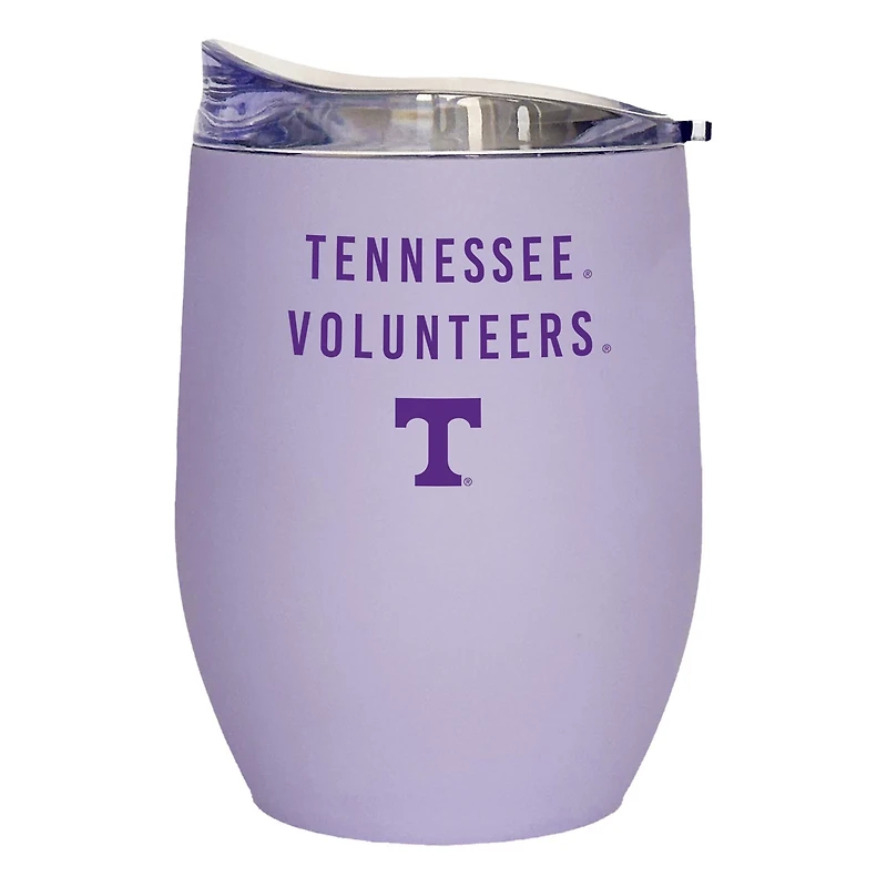 Tennessee Volunteers 16oz Lavender Soft Touch Curved Tumbler
