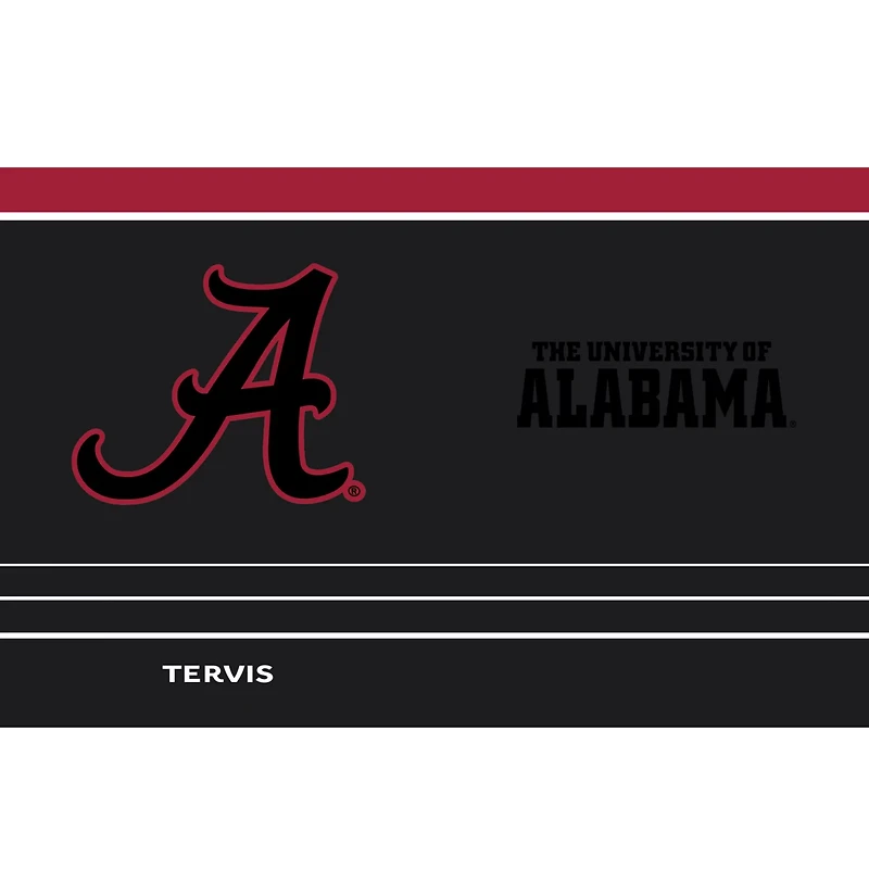 Tervis Alabama Crimson Tide 30oz Night Game Tumbler with Straw