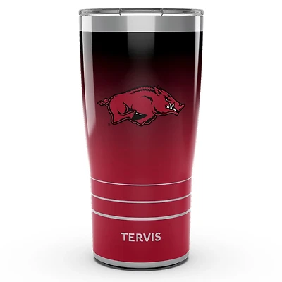 Tervis Arkansas Razorbacks 20oz Ombre Stainless Steel Tumbler
