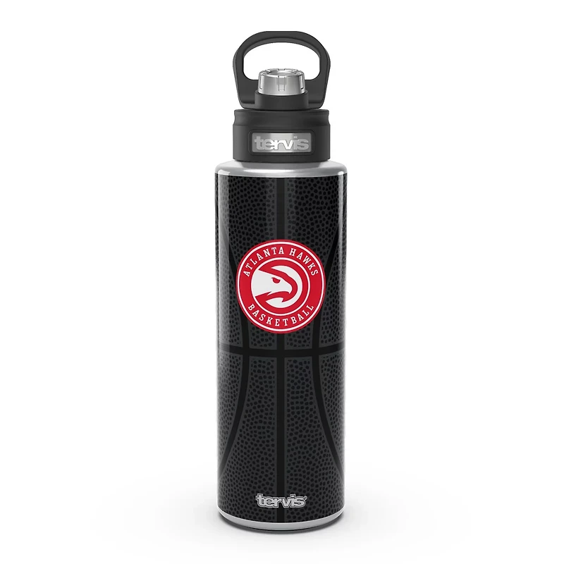 Tervis Atlanta Hawks 40 oz Leather Wide Mouth Water Bottle