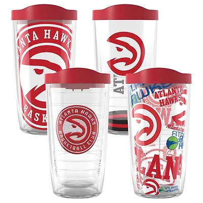 Tervis Atlanta Hawks Four-Pack 16oz Classic Tumbler Set