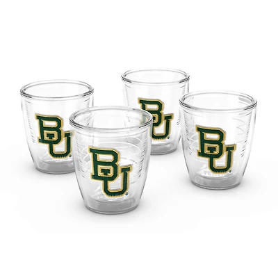Tervis Baylor Bears 4-Pack 12oz Emblem Tumbler Set